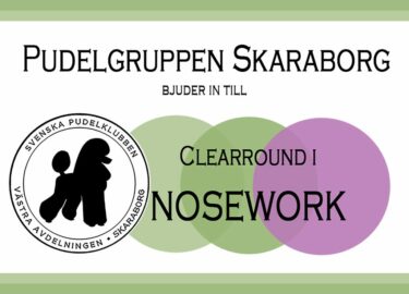 Nosework – Clearround 1 oktober